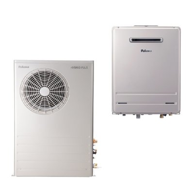 画像1: パロマ [HBF-E242SAWL+HB-232TUHPL-P プロパン] ガスふろ給湯器+ヒートポンプタンクユニット HYBRID PLUS 屋外設置 オート 24号 リモコン付 ♪