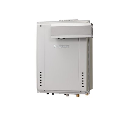 画像1: ノーリツ 『GT-C1672AW-L-1 BL 都市ガス』 ガスふろ給湯器 設置フリー型 スタンダード フルオート エコジョーズ 16号 PSアルコーブ設置形 リモコン別売 ♪