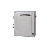 ノーリツ 『GRQ-C2472SA-1 BL 都市ガス』 ガスふろ給湯器 隣接設置型 シンプル オート エコジョーズ 24号 屋外据置形 リモコン別売 ♪