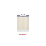 onedo/ワンド/旧マイセット KTD5-80-60GC1-RV 木目 KTD5型 コンロキャビネット(1口) 間口60cm 奥行55cm ♪