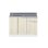 画像1: onedo/ワンド/旧マイセット KTD5-80-110S-(左/右)-RV 木目 KTD5型 組合せ型流し台 壁出し 一槽流し台 間口110cm 奥行55cm ♪ (1)
