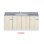 画像1: onedo/ワンド/旧マイセット KTD5-80-180DS-RV 木目 KTD5型 組合せ型流し台 トップ出し 一槽流し台 間口180cm 奥行55cm ♪ (1)