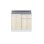 画像1: onedo/ワンド/旧マイセット KTD5-80-90T-RV 木目 KTD5型 調理台 引出し1段 間口90cm 奥行55cm ♪ (1)