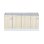 画像1: onedo/ワンド/旧マイセット KTD5-85-180S-RV 木目 KTD5型 ハイトップ 組合せ型流し台 壁出し 一槽流し台 間口180cm 奥行55cm ♪ (1)