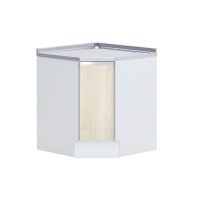 onedo/ワンド/旧マイセット KTD5-85-75C-RV 木目 KTD5型 ハイトップ 隅調理台 右吊元扉のみ 間口75cm 奥行55cm ♪