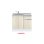 画像1: onedo/ワンド/旧マイセット KTD6-85-100DS-(左/右)-RV 木目 KTD6型 深型 組合せ型流し台 トップ出し 一槽流し台 間口100cm 奥行60cm ♪ (1)