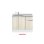画像1: onedo/ワンド/旧マイセット KTD6-85-105DS-(左/右)-RV 木目 KTD6型 深型 組合せ型流し台 トップ出し 一槽流し台 間口105cm 奥行60cm ♪ (1)