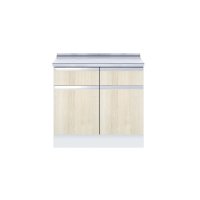 onedo/ワンド/旧マイセット KTD6-85-90T-RV 木目 KTD6型 深型 調理台 間口90cm 奥行60cm ♪