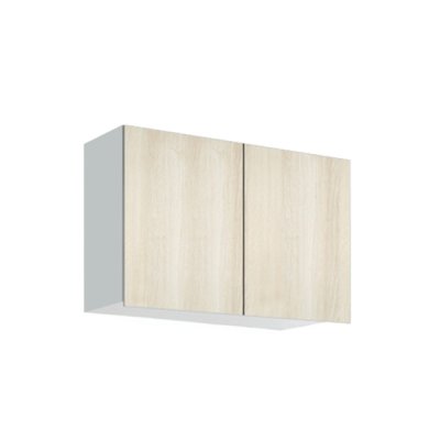 画像1: onedo/ワンド/旧マイセット STO-90EN-RV 木目 STO型 多目的吊り戸棚 間口90cm 奥行20.1cm ♪