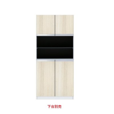 画像1: onedo/ワンド/旧マイセット STO-60RA-RV 木目 STO型 壁面収納 トールユニットオープンタイプ 上台 間口60cm 奥行36cm 受注生産品 §♪