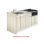 画像1: onedo/ワンド/旧マイセット KTB-60A-SP-RV 木目 各種器具 流し台用サイドパネル 1.8×60.5×89.5 『本体同時購入のみ』 ♪ (1)