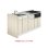 画像1: onedo/ワンド/旧マイセット KTB-60B-SP-RV 木目 各種器具 流し台用サイドパネル 1.8×60.5×79.5 『本体同時購入のみ』 ♪ (1)