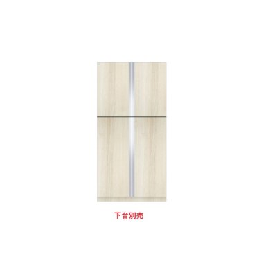 画像1: onedo/ワンド/旧マイセット SHO-90TUS-RV 木目 SHO型 玄関収納 トールユニット H180cmタイプ 上台 間口90cm 奥行35.8cm ♪