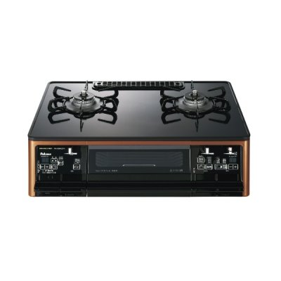 画像1: パロマ 『PA-F99WCD-L 都市ガス』 ガスコンロ GRAND CHEF PREMIUM 左強火力 59cm 2口 水なし両面焼グリル クリアパールブラック ラ・クックグラン同梱