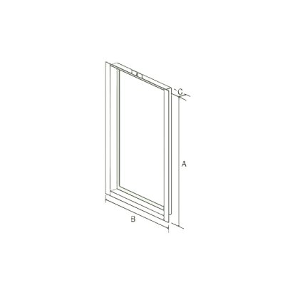画像1: パロマ TBFH-2 ガス給湯器部材 PS扉内取付ボックス