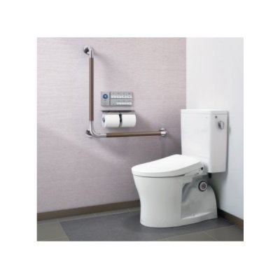 画像2: TOTO 『CS597BPC+SH596BAR』 CS597 パブリックコンパクト便器タンク式 一般地 壁 排水芯120mm 掃除口あり(右) 手洗いなし (便座別売) ♪
