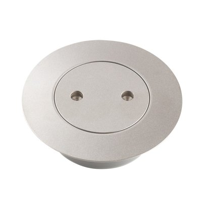 画像1: SANEI/三栄水栓 H522-40 バス・空調用品 掃除口 フラット型ステンレスツバ広掃除口