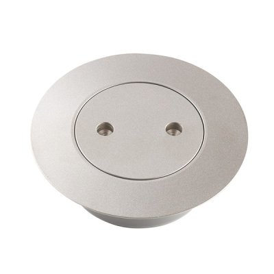 画像1: SANEI/三栄水栓 H522-75 バス・空調用品 掃除口 フラット型ステンレスツバ広掃除口