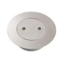 SANEI/三栄水栓 H522-125 バス・空調用品 掃除口 フラット型ステンレスツバ広掃除口