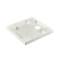 SANEI/三栄水栓 H541-W-640 洗濯機用品 洗濯機パン 洗濯機パン ホワイト