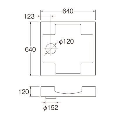 画像2: SANEI/三栄水栓 H5412-W-640 洗濯機用品 洗濯機パン 洗濯機パン ホワイト
