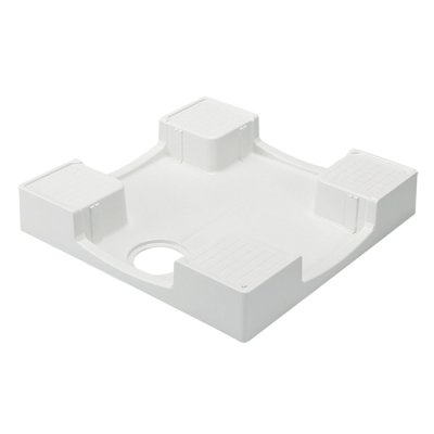 画像1: SANEI/三栄水栓 H5412-W-700 洗濯機用品 洗濯機パン 洗濯機パン ホワイト