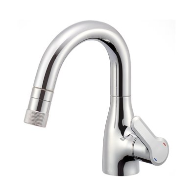 画像1: SANEI/三栄水栓 K370CEJV 混合栓 スプレー（シャワー）混合栓 シングルスプレー混合栓