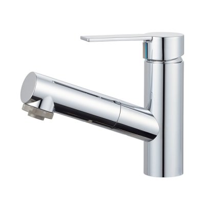 画像1: SANEI/三栄水栓 K37532EJK 混合栓 スプレー（シャワー）混合栓 シングルスプレー混合栓(FB) 寒冷地用