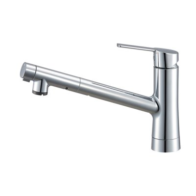 画像1: SANEI/三栄水栓 K87122ETJV 混合栓 スプレー混合栓 シングルワンホールスプレー混合栓