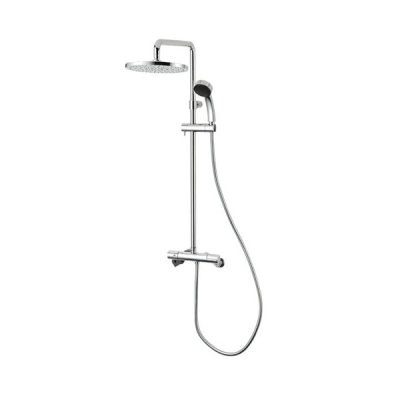 画像1: SANEI/三栄水栓 SK18C-1S1-13 混合栓 壁付シャワー混合栓 サーモシャワー混合栓 URBAN TOWER クロム