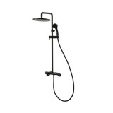 SANEI/三栄水栓 SK18C-1S1-MDP-13 混合栓 壁付シャワー混合栓 サーモシャワー混合栓 URBAN TOWER マットブラック 受注生産品 §