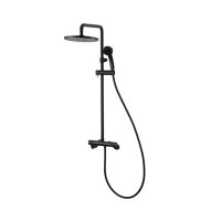 SANEI/三栄水栓 SK18C-1S1-MDP-13 混合栓 壁付シャワー混合栓 サーモシャワー混合栓 URBAN TOWER マットブラック 受注生産品 §