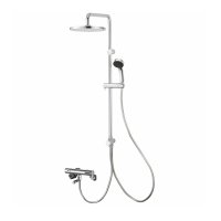 SANEI/三栄水栓 SK18CK-2S3 混合栓 壁付シャワー混合栓 サーモシャワー混合栓 URBAN TOWER 寒冷地用 クロム