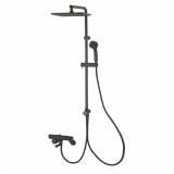 SANEI/三栄水栓 SK18C-2S4-MDP 混合栓 壁付シャワー混合栓 サーモシャワー混合栓 URBAN TOWER マットブラック 受注生産品 §