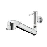 タカギ JL346AK 単水栓 (固定型) メッキ 蛇口一体型浄水器 寒冷地併用 みず工房 クリーンシリーズ