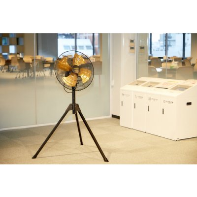 画像7: 『在庫あり』 トラスコ中山/TRUSCO 全閉式工場扇 DF-45S ジェネラルファン DC省エネ スタンドタイプ アルミハネ ☆【本州四国送料無料】