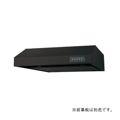 画像1: ノーリツ NFG6F06MBA レンジフード 平型(シロッコファン) 60cmタイプ ブラック 前幕板別売 ♪