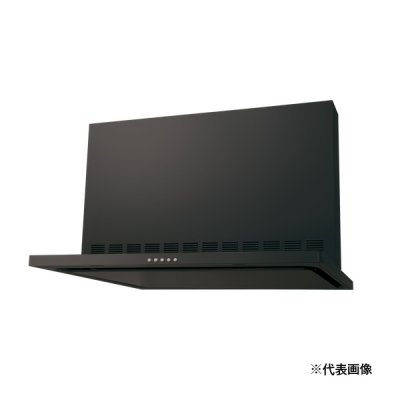 画像1: 『本州のみ配送可』高須産業 WNBS-K605CDM(K)L/R レンジフード 幅600mm シロッコファン スリム型フード ノンフィルター φ150 前幕板付属 ブラック 受注品♪§