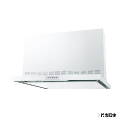 画像1: 『本州のみ配送可』高須産業 WDS-606CDHM(W)L/R レンジフード 幅600mm シロッコファン スリム型フード 背梁対応タイプ φ150 前幕板付属 ホワイト 受注品♪§