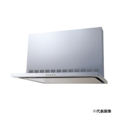 画像1: 『本州のみ配送可』高須産業 WNBS-K755CDM(SI)L/R レンジフード 幅750mm シロッコファン スリム型フード ノンフィルター φ150 前幕板付 シルバー 受注品♪§