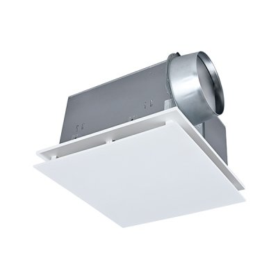 画像1: 三菱 VD-25ZVE7-FP 換気扇 居間 事務所 店舗 ダクト用換気扇 天井埋込形 DCブラシレスモーター 定風量タイプ 消音形 (VD-25ZVE6-FP 後継品)