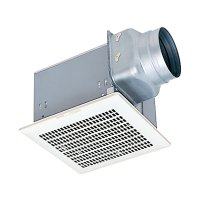 三菱 VD-18ZV7 換気扇 台所 ダクト用換気扇 天井埋込形 局所換気・24時間換気 兼用 DCブラシレスモーター 定風量タイプ (VD-18ZV6 後継品)
