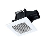 三菱 VD-10ZVXUC-K 換気扇 居間 事務所 店舗 トイレ ダクト用換気扇 天井埋込形 局所換気・24時間換気 兼用 簡易施工型 DCブラシレスモーター 定風量タイプ