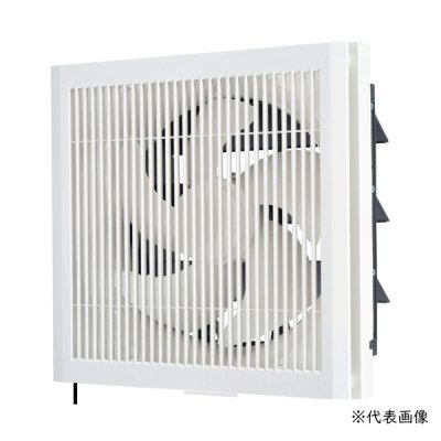 画像1: 三菱 EX-30RK10-C 換気扇 標準換気扇 クリーンコンパック エクストラグレード 格子タイプ 連動式シャッター 給排式 引きひも付 ホワイト (EX-30RK9-C 後継品)