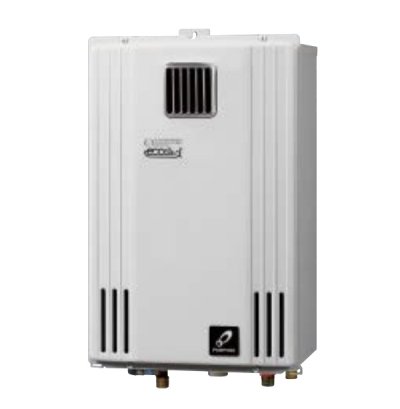 画像1: パーパス 『GS-H1603W-1 プロパン』 ガス給湯器 16号 給湯専用 屋外壁掛形 PS標準設置兼用 パントンクールグレー 2 リモコン別売 ♪∀