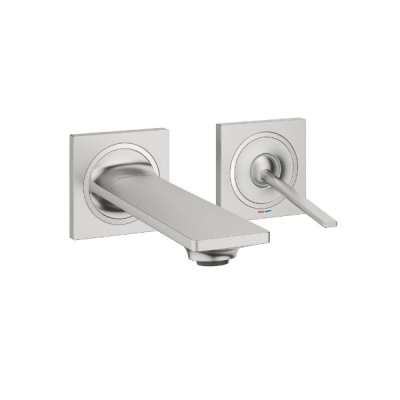 画像1: グローエ 19309DC2J 洗面用水栓 アリュール・シングルレバー壁出洗面混合栓 Sサイズ スーパースチール ※受注生産品 §