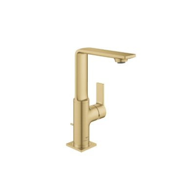 画像1: グローエ 32146GN1J 洗面用水栓 アリュール・シングルレバー 洗面混合栓 Lサイズ（引棒付） ブラッシュドクールサンライズ