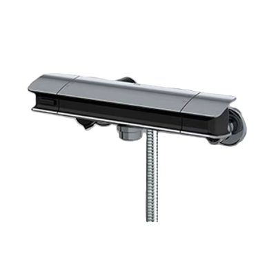 画像1: KVK FTB310KPHFHST サーモスタット式シャワー 撥水 メッキワンストップ付ウルトラファインバブルシャワー付