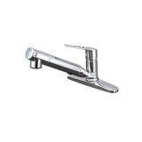 KVK KM5091ZTECJS 浄水器内蔵用シングルシャワー付混合栓 (eレバー) 寒冷地用