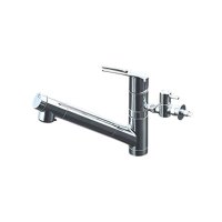 KVK KM6001ZEC2TU 浄水器内蔵用シングルシャワー付混合栓 (eレバー) (分岐止水栓付) 寒冷地用